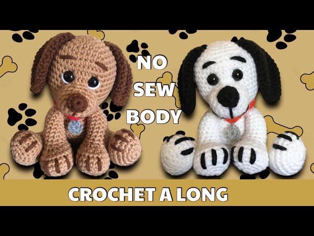 CROCHET DOG PUPPY FREE PATTERN AMIGURUMI CROCHET A LONG