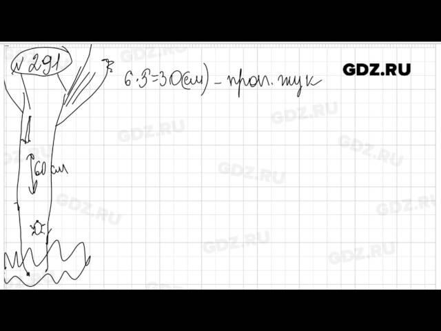 № 291 - Математика 6 класс Виленкин