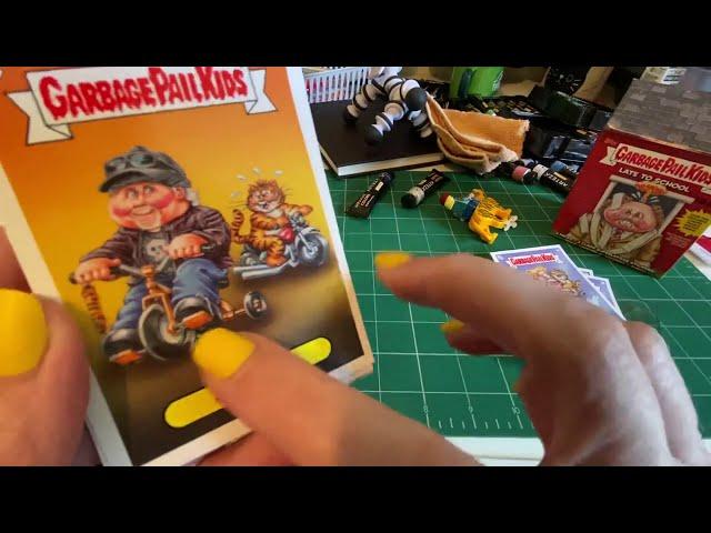 Unintentional ASMR: Mary Reviews Tiger King Garbage Pail Kids