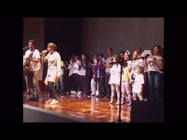 EMOÇÃO DO GABRIEL RL AO ENTOAR O HINO/MARCHA DE MIGUEL NO VI ENCONTRO SEMENTES DAS ESTRELAS 2018