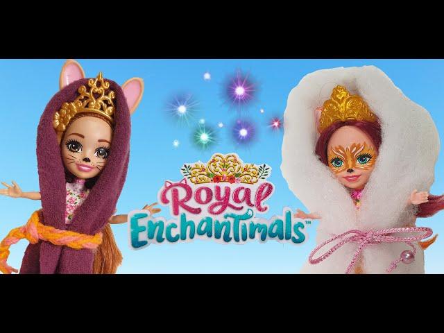 Куклы Энчантималс Королевский Замок Волшебное Преображение Enchantimals Royal