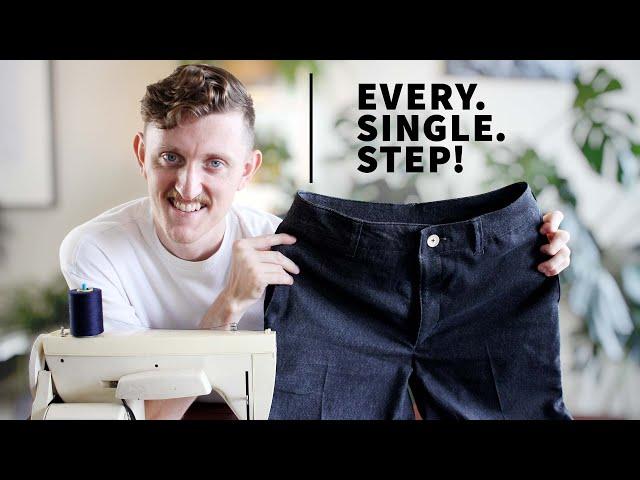 How to Sew Men's Pants