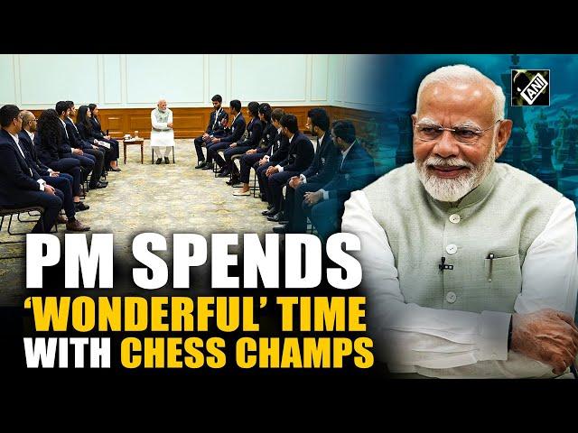 PM Modi interacts with Chess Champs, shares ‘wonderful’ moments