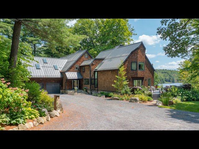 Inside a $2,850,000 Lakefront Home in New Marlborough, MA