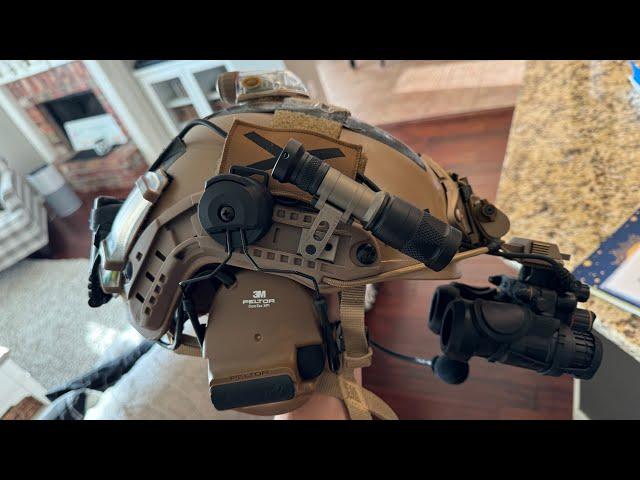 Opscore Fast Ballistic Bump Clone (FMA Thick and Heavy) Built Helmet Overview