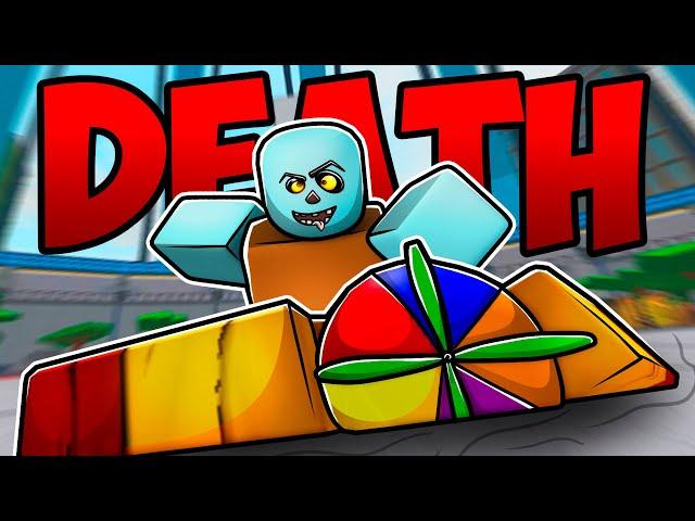 They added NEW DEATH EMOTES to Roblox Heroes Battlegrounds