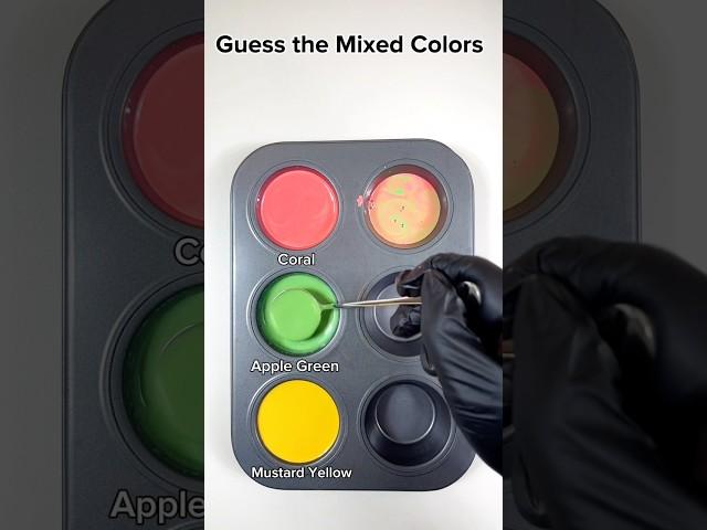 Watch What Happens If You Mixed These Unusual Color Combinations #colormixing #guessthecolor #mixed