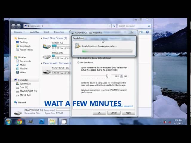 How to make Windows 7 Ultra Fast Using Ready Boost