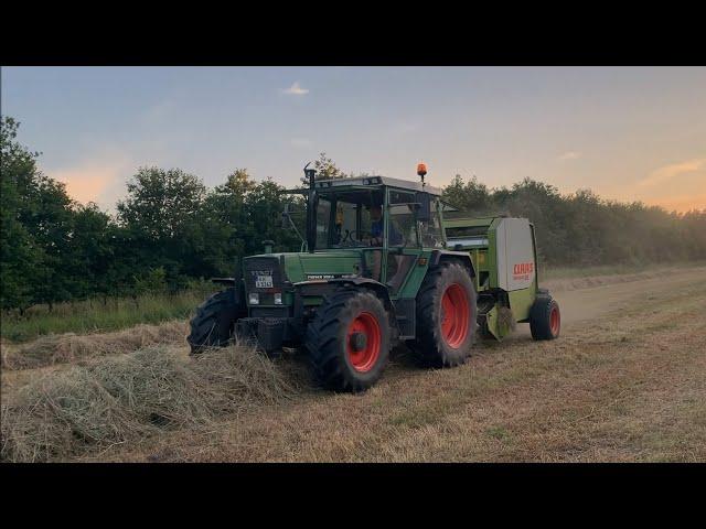 Fendt 309 LS & Claas Rollant 46 |Rundballen pressen| 2020