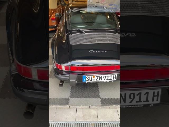 Porsche 911 Carrera 3.2 Sound-Check