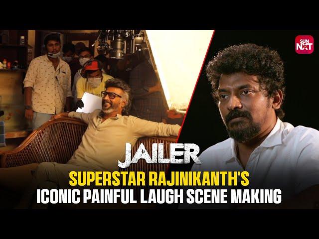 Rajinikanth's Painful Laugh Scene Making | Jailer Unlocked - Making of Jailer | Sun TV