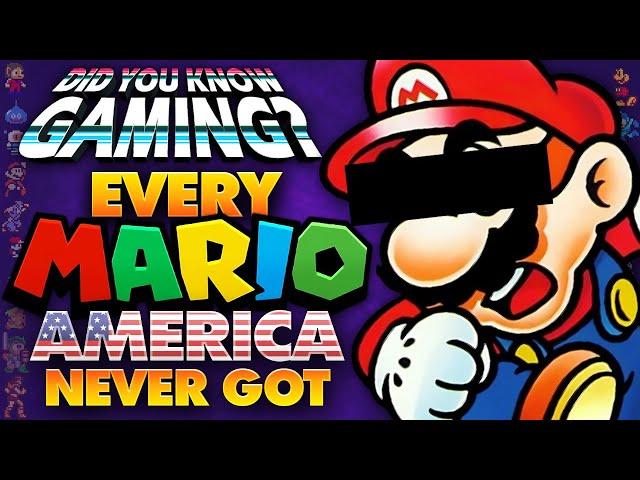 Every Super Mario Game America Never Got