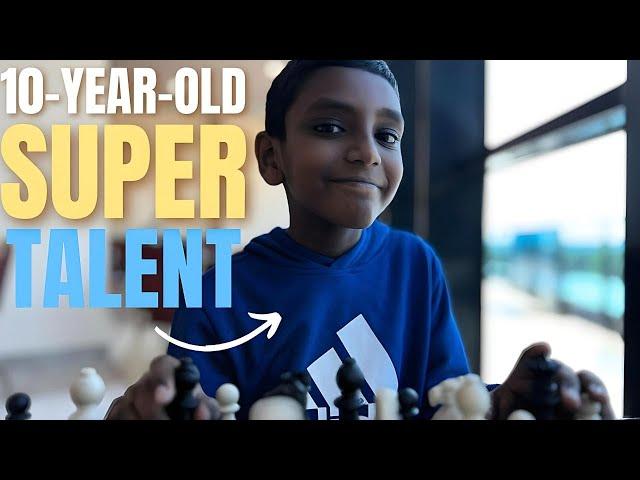 How Deep Does A 10-Year-Old Chess Player Think? Thehas Rithmitha Kiringoda