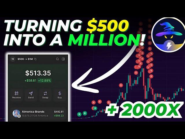 HOW YOU CAN TURN $500 INTO $1M (DON'T MISS)