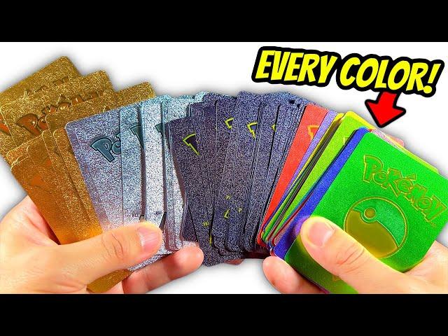 This Pokemon Card Mystery Pack Had EVERY CRAZY COLORED ULTRA RARE INSIDE IT!