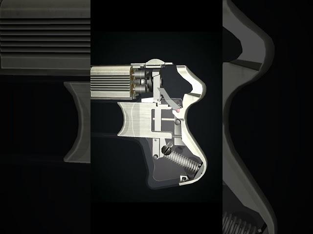 The American 4-shot Derringer-type pistol chambered for .357 Magnum