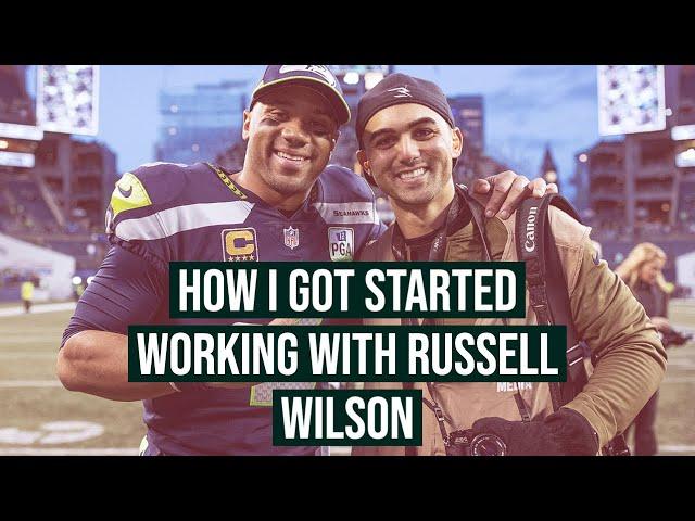 How Daniel Mogg Started Working with Russell Wilson | My Sports Photography Career