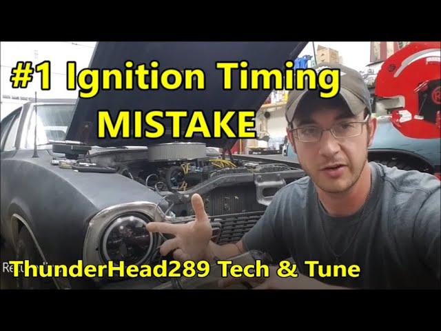 Ignition Timing First Step: Before you EVER Touch the Timing Light