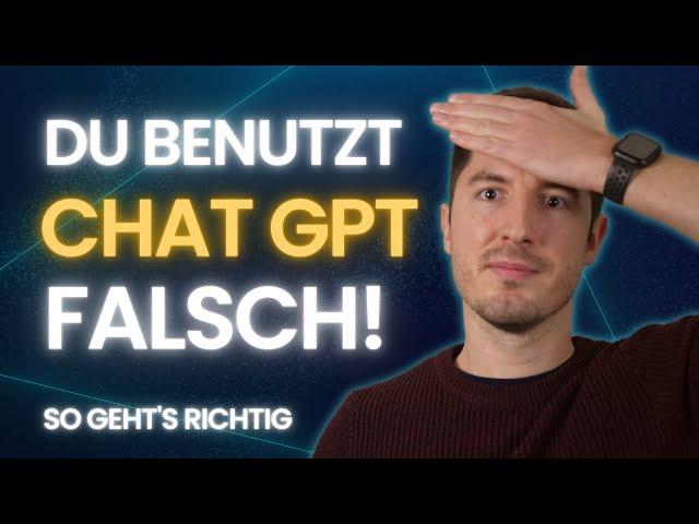 7 TIPPS FÜR BESSERE CHATGPT PROMPTS - So bekommst du die besten Antworten vom Chatbot