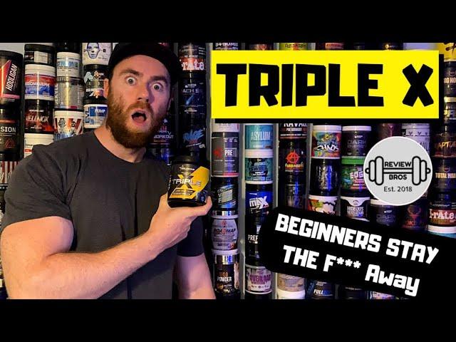  OFF YOUR NUT PREWORKOUT | TRIPLE X SUPPLEMENT REVIEW | GOLDSTAR (Extreme)