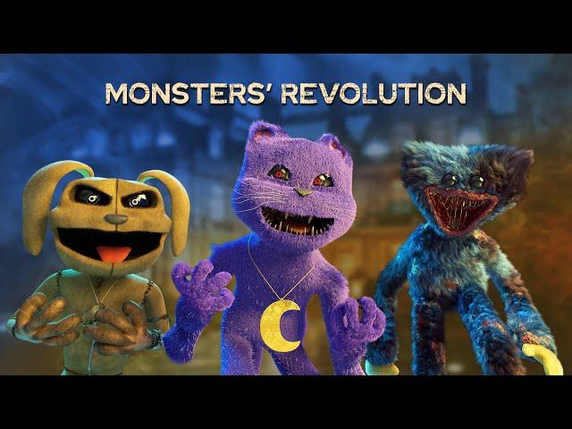  Monster revolution / Poppy PlayTime, Garten of BanBan, Rainbow friends music (song)