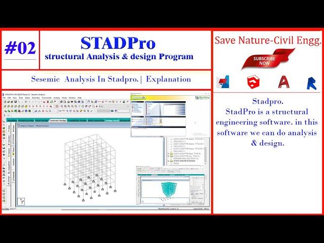 #02. Sesemic  Analysis In Stadpro.| Explanation about sesemic Analysis