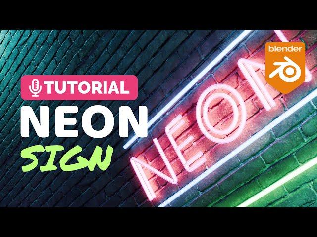 Blender Neon Sign Tutorial | Polygon Runway