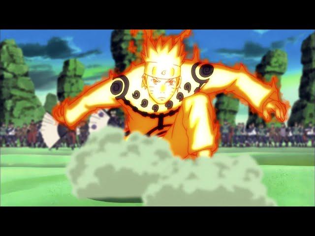 Naruto Enters The War - Everyone see Naruto’s Nine tails Mode For The First Time [60FPS]