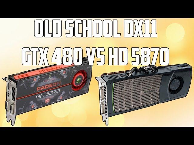 Battle of The Very First DX11 GPU's | GTX 480 Vs HD 5870