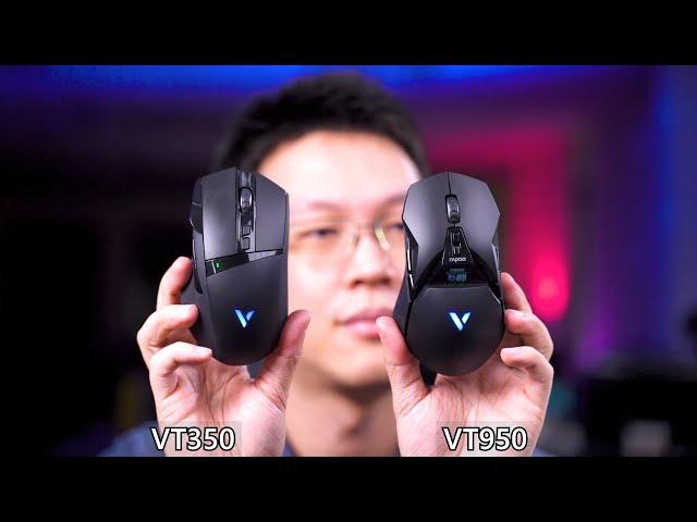 Good Affordable Wireless Gaming Mouse - RAPOO VT950 and VT350