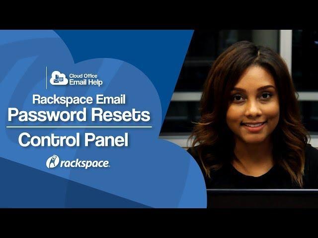 Rackspace Email - Password Resets: Admin Control Panel