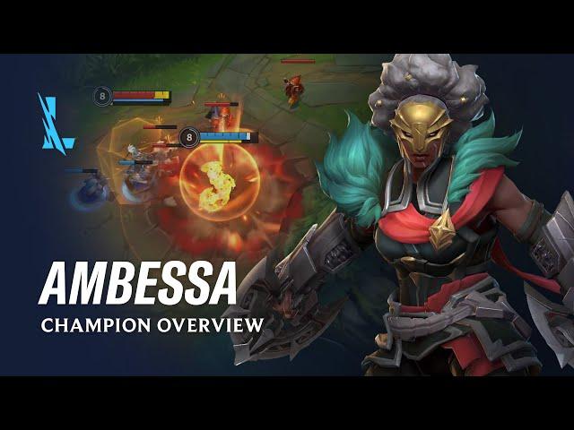 Ambessa Champion Overview | Gameplay - League of Legends: Wild Rift