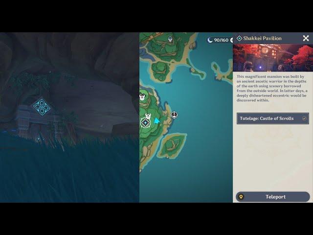 Shakkei Pavilion Unlock Guide [Genshin Impact][2.0]