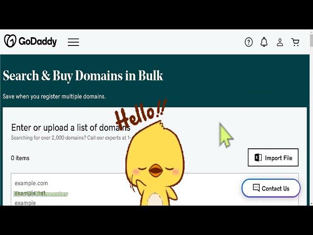 How to Use Godaddy Bulk Domain Search - Best Free Bulk Domain Tool