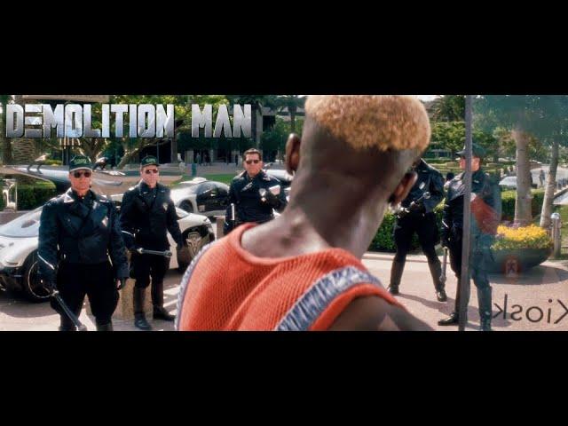 Demolition Man (1993) - Phoenix vs. SAPD Cops