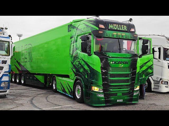 4k Scania S660 V8 (Muller) All In + Trailer + Interior / Next Generation!