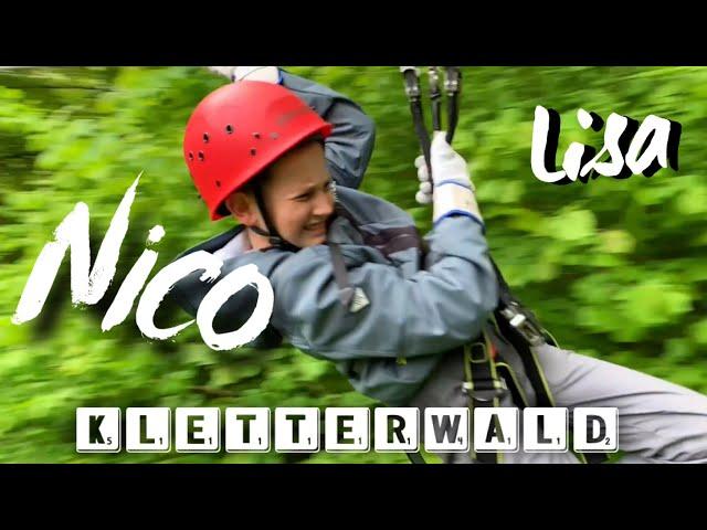 Kletterwald ‍️ | Nico und Lisa