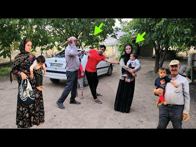 Ruhollah and his third wife travel to Zahra hut to start their marriage and ask Zahra for a divorce