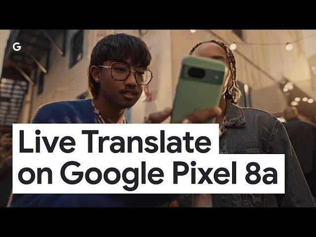 Live Translate on Google Pixel 8a