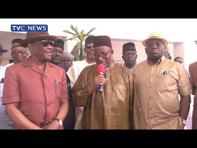 VIDEO: Wike, Ortom, Other G5 Governors Visits Bauchi State Governor