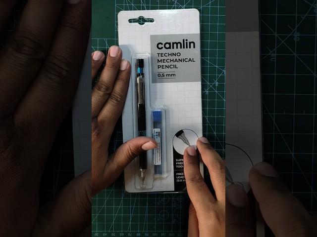 Unboxing camlinTECHNO MECHANICAL PENCIL0.5 mm #art #drawing #shorts