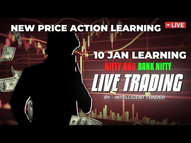 LIVE TRADING NIFTY50 , BANKNIFTY  and CRYPTO | 10/01/2025 | Stock Market For Beginners | Bitcoin