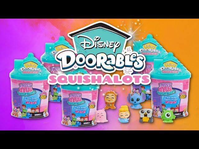 Unboxing Mystery Disney Squishalots with ⭐CODES⭐ Revealed!