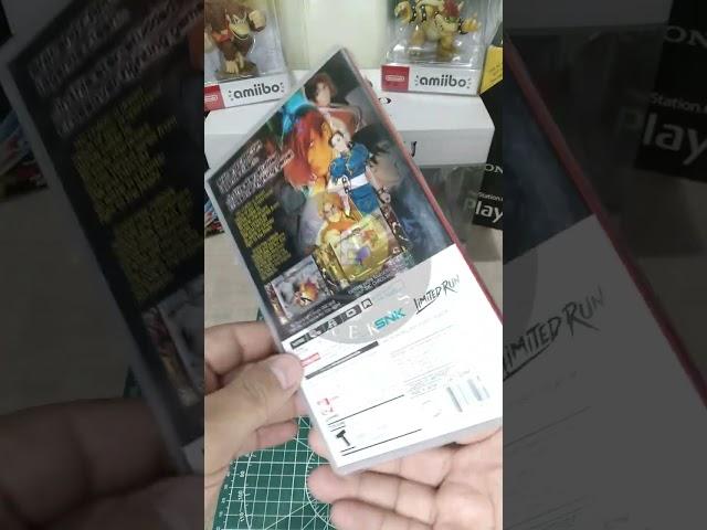 SNK vs CAPCOM CHAOS Limited Run - Nintendo Switch #unboxing #svcchaos #nintendoswitch #retrogaming