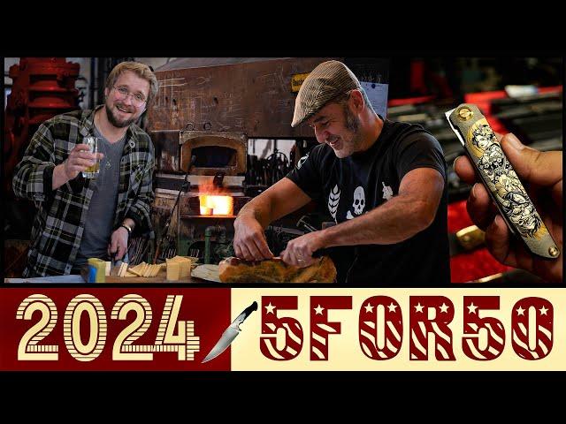 Knife Show at Balbachdamast 2024 – Highlights from the 5for50 Event