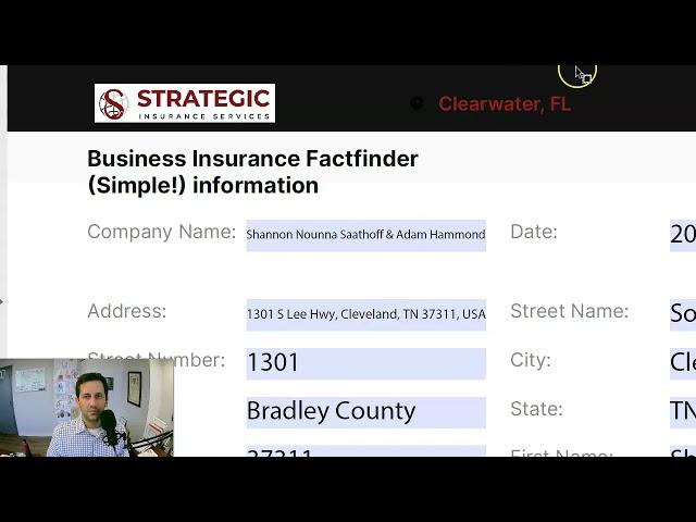 Business Insurance Factfinder Made Simple!