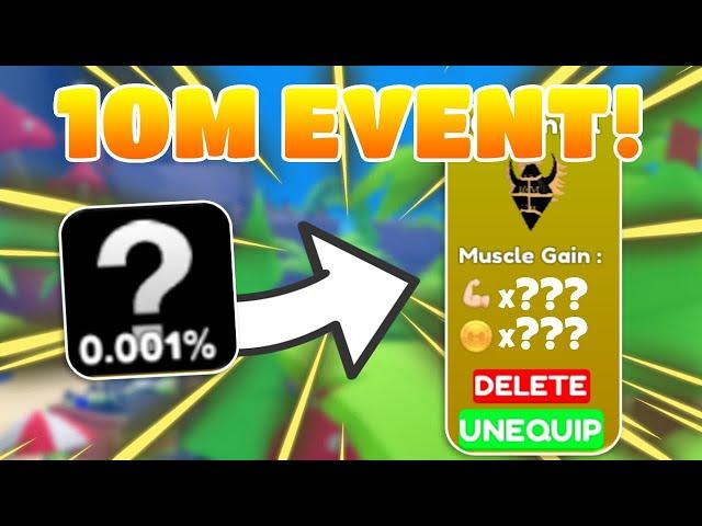 *NEW* LIFTING TITANS UPDATE! (10M EVENT) NEW EGG! NEW SECRET PET AND MORE - Roblox Lifting Titans