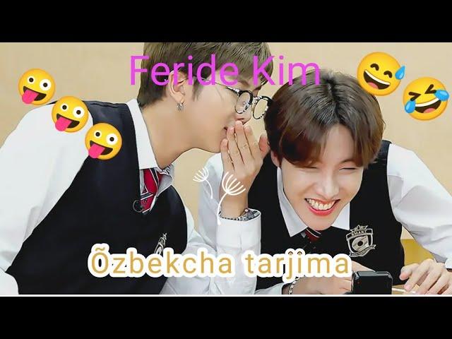 Run BTS 112 epizod 2 qism Feride Kim õzbek tiliga õgirdi