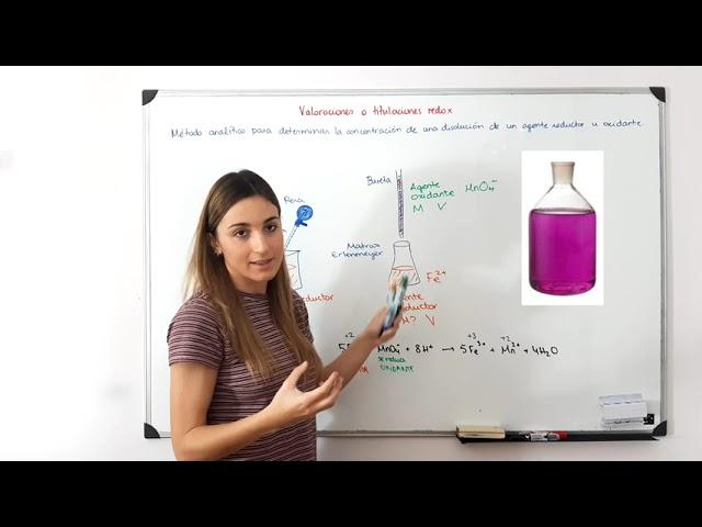 Valoraciones redox (permanganimetría)