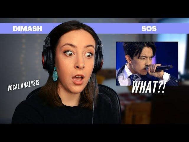 Vocal Coach Reacts to DIMASH KUDAIBERGEN SOS (Slavic Bazaar) | Jennifer Glatzhofer